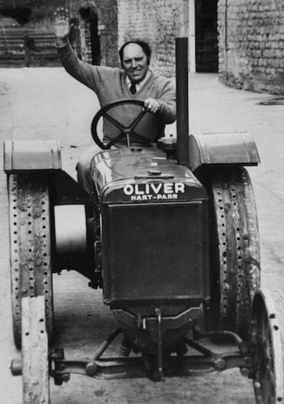 Robert's late father, John, who farmed the land before his son CREDIT: Lorne Campbell